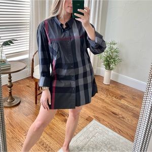 Burberry Oversized Shirt Dress